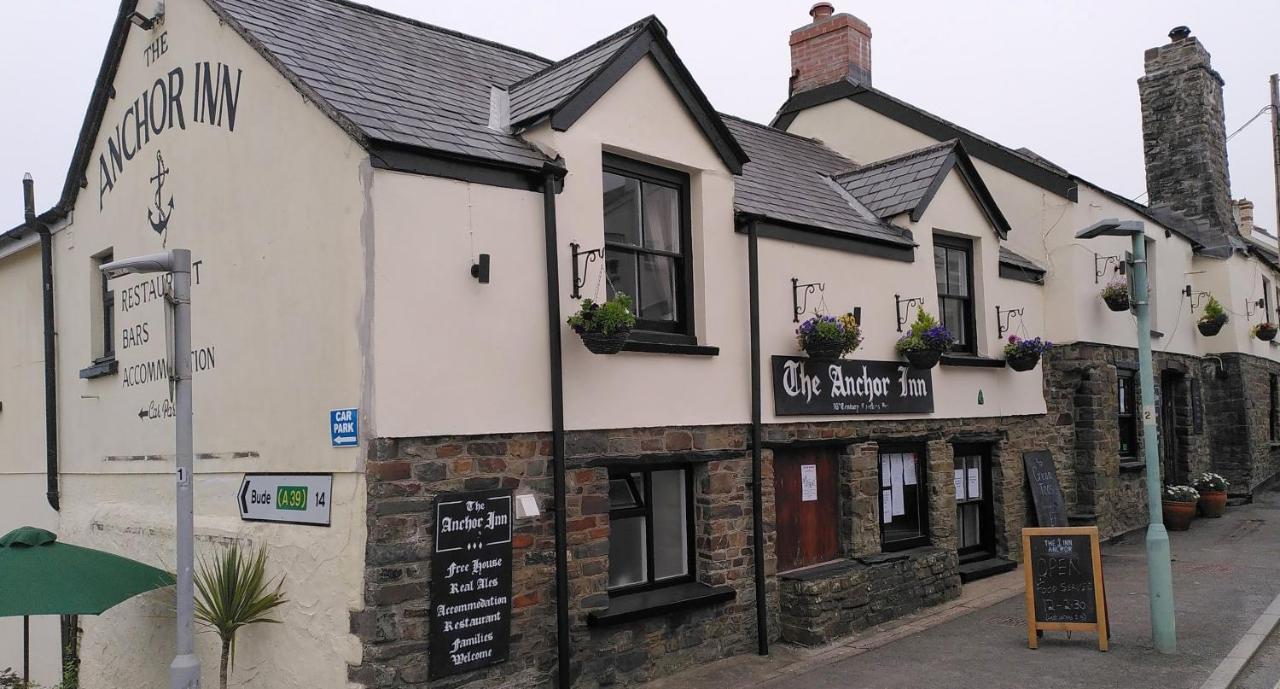 The Anchor Inn Hartland Exterior foto